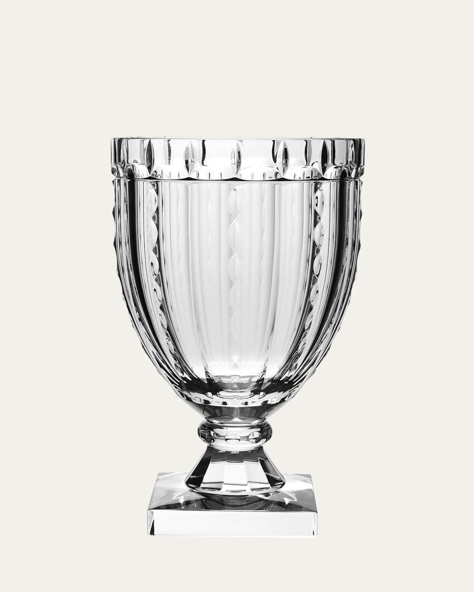 Vivian Square Footed Vase